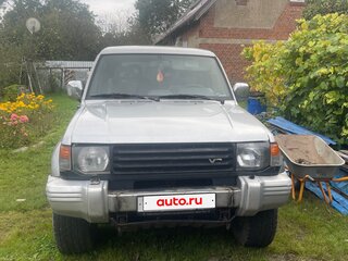 1997 Mitsubishi Pajero II, серебристый, 350000 рублей, вид 1