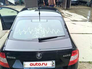 2015 Skoda Rapid I, чёрный, 1130000 рублей, вид 3