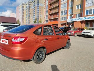 2014 Lada (ВАЗ) Granta I, оранжевый, 450000 рублей, вид 5