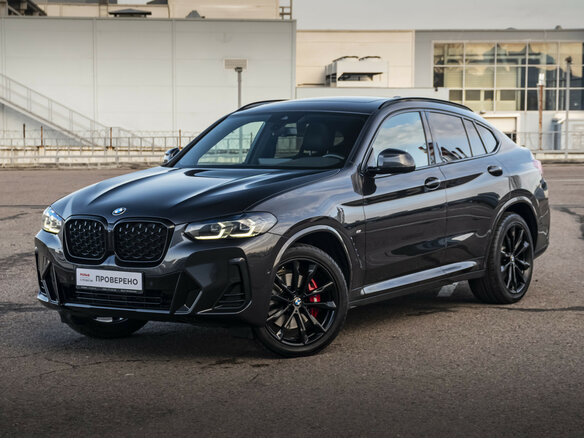 2021 BMW X4 20i II (G02) Рестайлинг, серый, 5679000 рублей