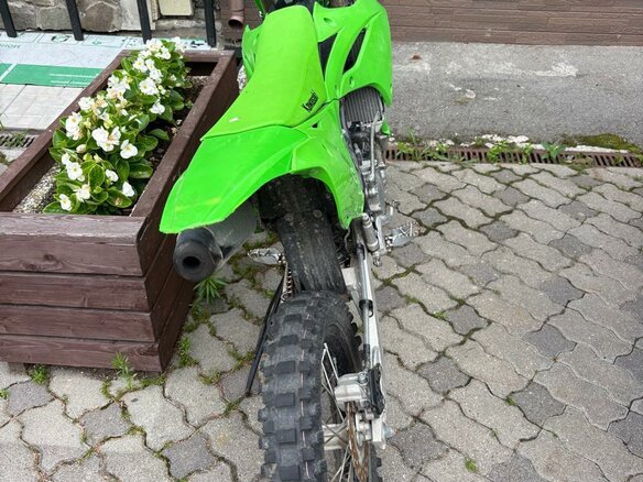 2024 Kawasaki KX 112, зелёный, 450000 рублей - вид 3
