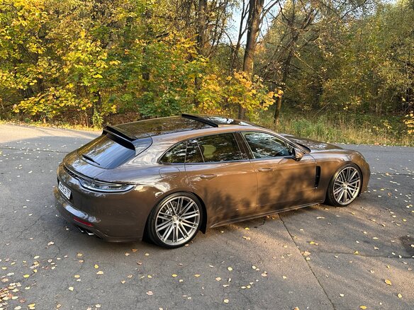 2021 Porsche Panamera 4S E-Hybrid Sport Turismo II Рестайлинг, коричневый, 11200000 рублей - вид 17