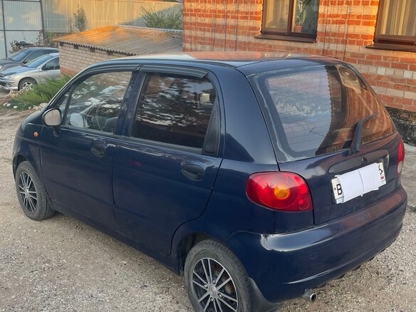 2008 Daewoo Matiz I Рестайлинг, синий, 105000 рублей - вид 5