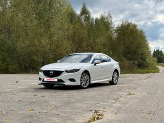 2017 Mazda 6 III (GJ) Рестайлинг, белый, 1980000 рублей, вид 1