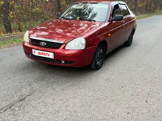 2008 Lada (ВАЗ) Priora I, красный, 215000 рублей, вид 1