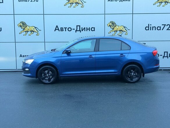 2020 Skoda Rapid II, синий, 1790000 рублей - вид 7