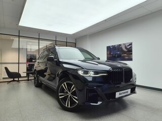 2020 BMW X7 40i I (G07), синий, 7600000 рублей, вид 3