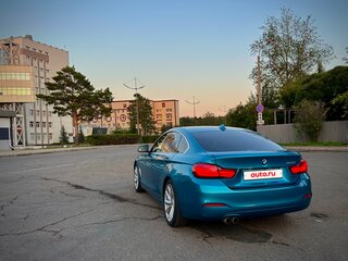 2020 BMW 4 серии Gran Coupe 420i F32/F33/F36 Рестайлинг, синий, 3200000 рублей, вид 4