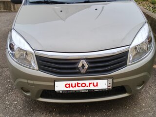 2013 Renault Sandero I, бежевый, 850000 рублей, вид 1