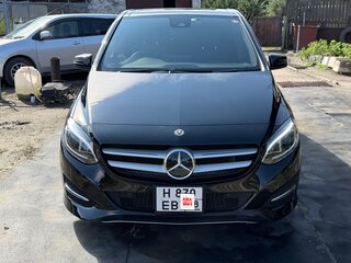 2017 Mercedes-Benz B-Класс 180 II (W246) Рестайлинг, чёрный, 1499000 рублей, вид 2