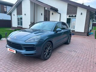 2019 Porsche Cayenne III, голубой, 5780000 рублей, вид 3