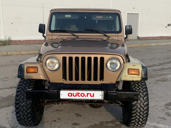 1998 Jeep Wrangler II (TJ), коричневый, 1070000 рублей - вид 1
