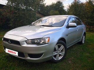2008 Mitsubishi Lancer X, серебристый, 595000 рублей, вид 1