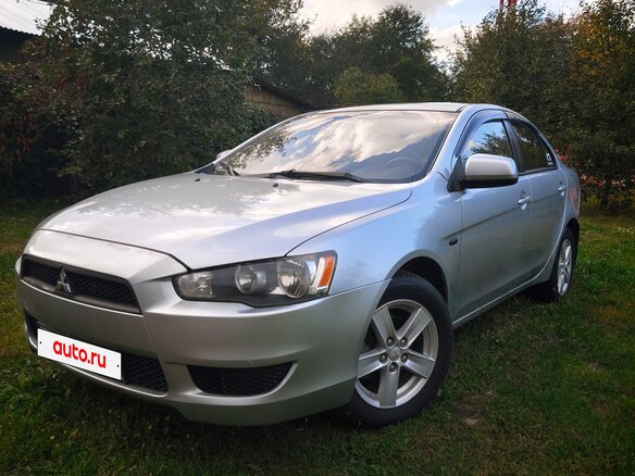 2008 Mitsubishi Lancer X, серебристый, 520000 рублей