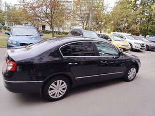 2008 Volkswagen Passat B6, чёрный, 730000 рублей, вид 3