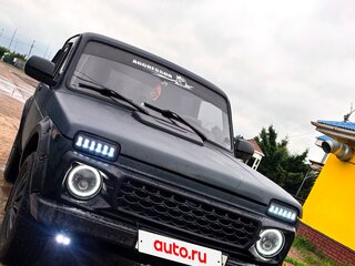 2003 Lada (ВАЗ) 2121 (4x4) I Рестайлинг, синий, 330000 рублей, вид 2