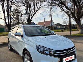 2019 Lada (ВАЗ) Vesta SW I, белый, 1255000 рублей, вид 2