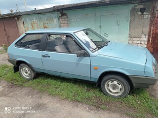 1989 Lada (ВАЗ) 2108 21086, голубой, 330000 рублей, вид 2