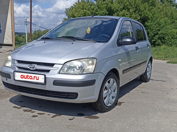 2005 Hyundai Getz I, серебристый, 350000 рублей - вид 1