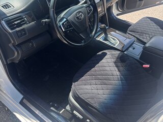 2016 Toyota Camry VII (XV50) Рестайлинг, белый, 1630000 рублей, вид 5