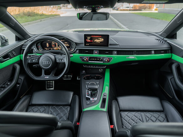 2019 Audi S5 II (F5), зелёный, 4500000 рублей - вид 12