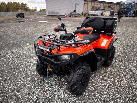 2023 CFMoto CFORCE 400L EPS, красный - вид 5