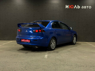 2011 Mitsubishi Lancer X Рестайлинг, синий, 790000 рублей, вид 5