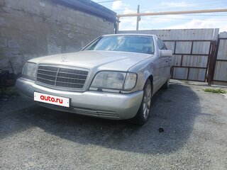 1995 Mercedes-Benz S-Класс 500 III (W140) Рестайлинг, серый, 650000 рублей, вид 2