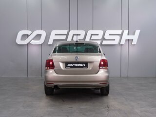 2019 Volkswagen Polo V Рестайлинг, бежевый, 1299000 рублей, вид 4