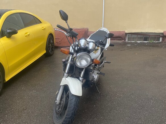 1999 Honda CB 600F Hornet, белый, 280000 рублей - вид 6