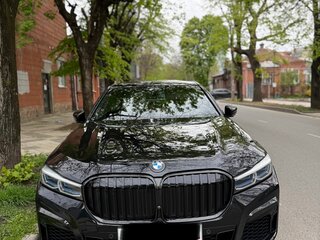 2021 BMW 7 серии 730d xDrive VI (G11/G12) Рестайлинг, чёрный, 7600000 рублей, вид 1