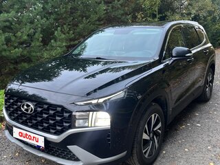 2021 Hyundai Santa Fe IV Рестайлинг, чёрный, 3600000 рублей, вид 3