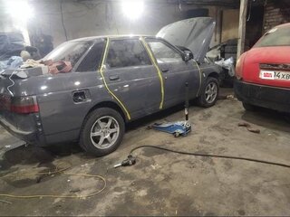 2000 Lada (ВАЗ) 2110, серый, 130000 рублей, вид 4
