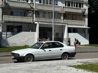 1991 BMW 5 серии 524d III (E34), белый, 120000 рублей, вид 5