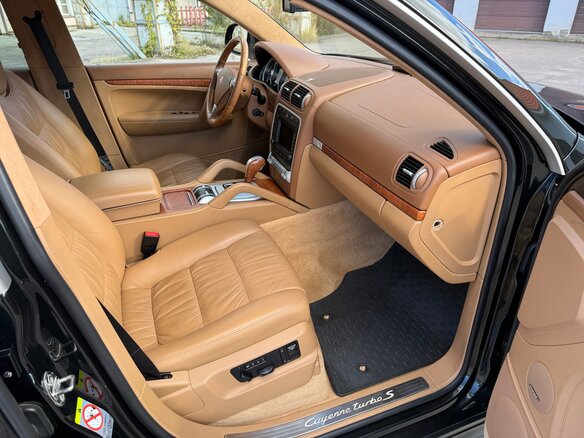 2006 Porsche Cayenne Turbo S I (955), зелёный, 1600000 рублей - вид 20