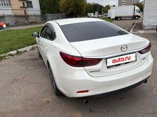 2016 Mazda 6 III (GJ) Рестайлинг, белый, 1900000 рублей, вид 4