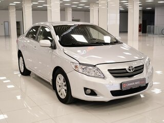 2009 Toyota Corolla X (E140, E150), серебристый, 493000 рублей, вид 3