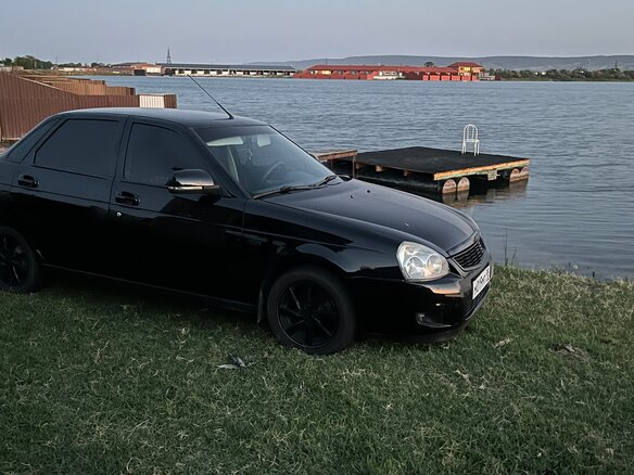 2011 Lada (ВАЗ) Priora I, синий, 420000 рублей - вид 1