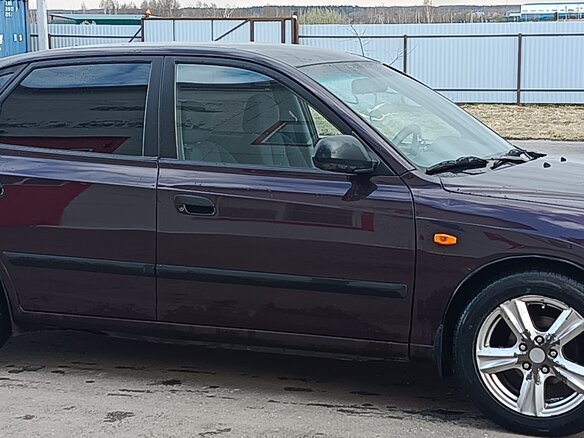2006 Hyundai Elantra III (XD2) Рестайлинг, пурпурный