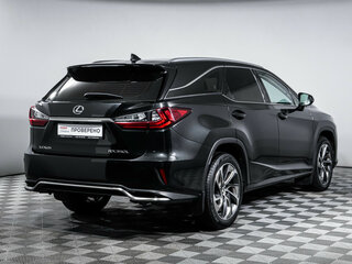 2017 Lexus RX 350L IV, чёрный, 3800000 рублей, вид 5