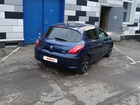 2008 Peugeot 308 I, синий, 410000 рублей, вид 4