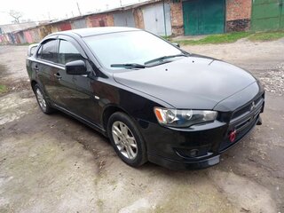 2007 Mitsubishi Lancer X, чёрный, 650000 рублей, вид 2