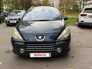 2007 Peugeot 307 I Рестайлинг, синий, 270000 рублей, вид 2