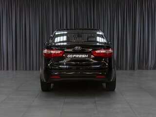 2012 Kia Rio III, чёрный, 719000 рублей, вид 4