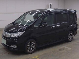 2017 Honda Stepwgn Spada V, чёрный, 1300000 рублей, вид 4