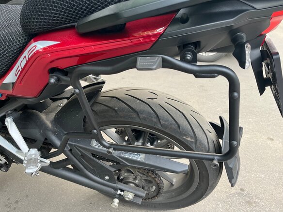 2022 Benelli TRK 502, пурпурный, 550000 рублей - вид 5
