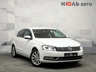 2012 Volkswagen Passat B7, белый, 850000 рублей, вид 2
