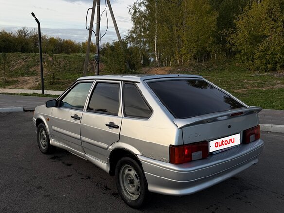 2009 Lada (ВАЗ) 2114, серебристый, 120000 рублей - вид 6