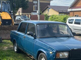 2008 Lada (ВАЗ) 2107, синий, 62000 рублей, вид 2