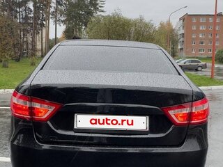 2017 Lada (ВАЗ) Vesta I, чёрный, 1100000 рублей, вид 3
